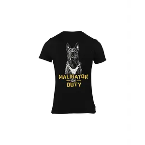 "Maligator on Duty" Belgian Malinois Tee