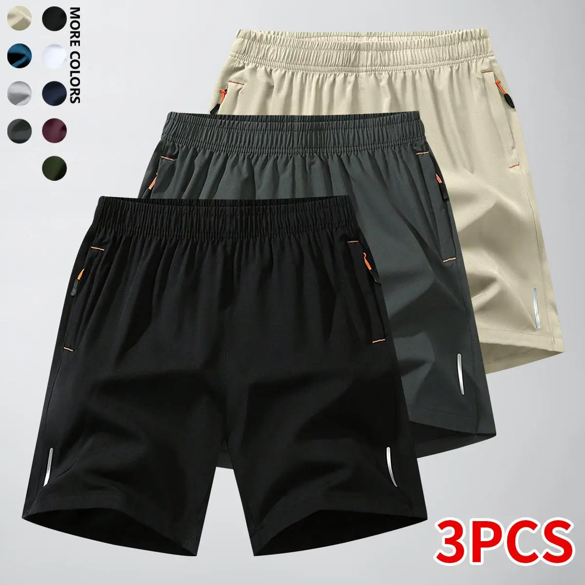 Black + Dark Gray + Khaki