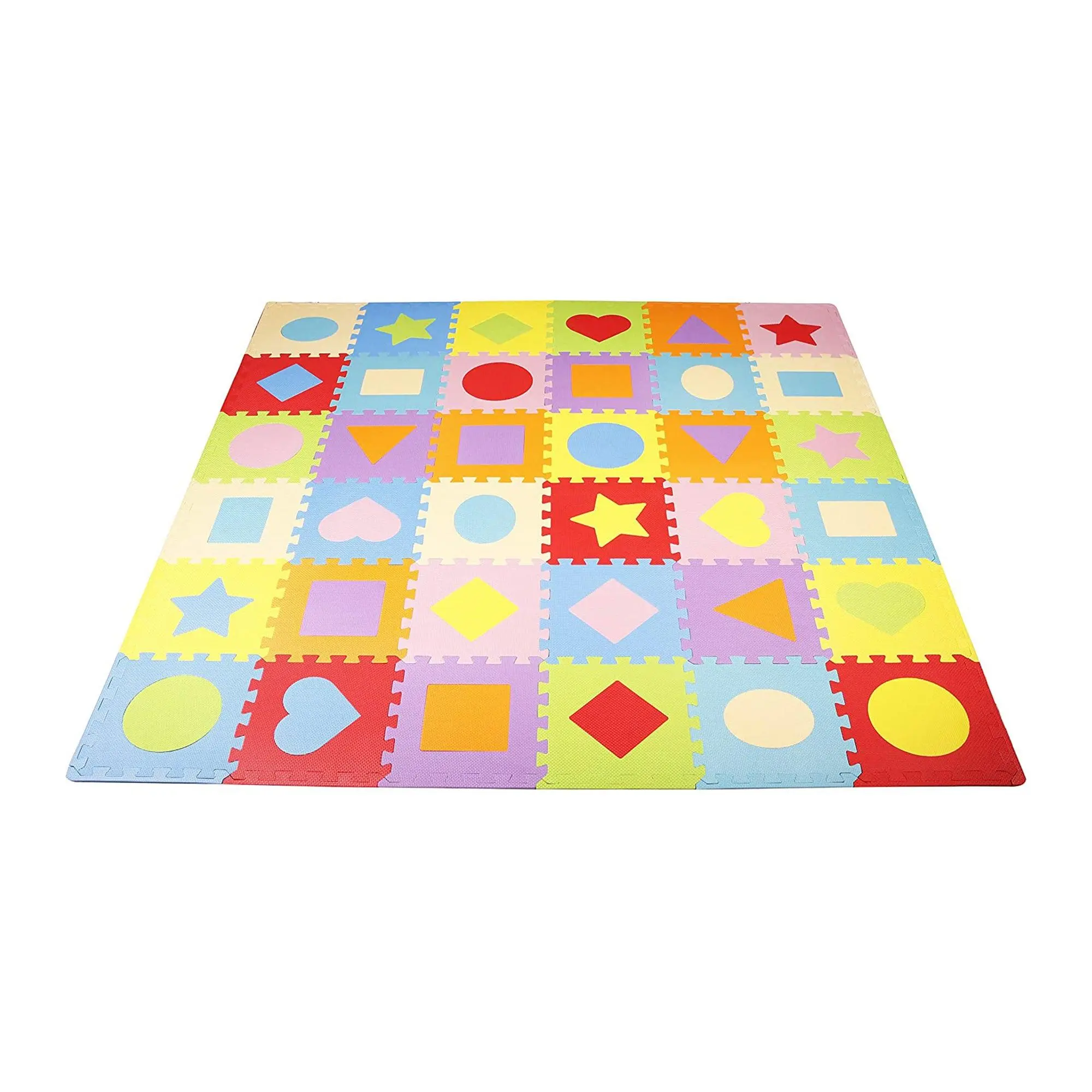 BalanceFrom Kid’s Puzzle Play Mat, EVA Foam Interlocking Floor Tiles for Baby Play Area, Toddler Playroom, and Home Gym Flooring BalanceFrom Kid’s Puzzle Play Mat, EVA Foam Interlocking Floor Tiles for Baby Play Area, Toddler Playroom, and Home Gym Flooring