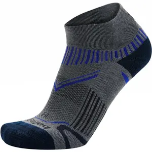 Balega Enduro Quarter Running Socks - Gray Heather/Ink