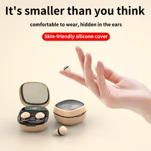 Mini Invisible Headphones Bluetooth 5.4 True Wireless In-Ear Earphones sport Audio Earbud audifonos bluetooth wireless headphones noise cancelling headphones gamingheadset Waterproof