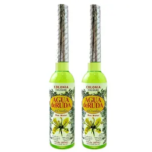 Crusellas Rue Water (Agua de Ruda) Splash Cologne 7 Fl. Oz. (Pack of 2)
