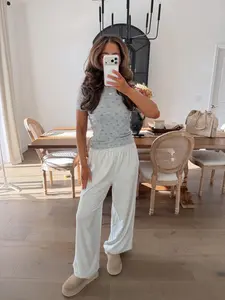 Heather Grey Knit Lounge Pants (can’t restock)