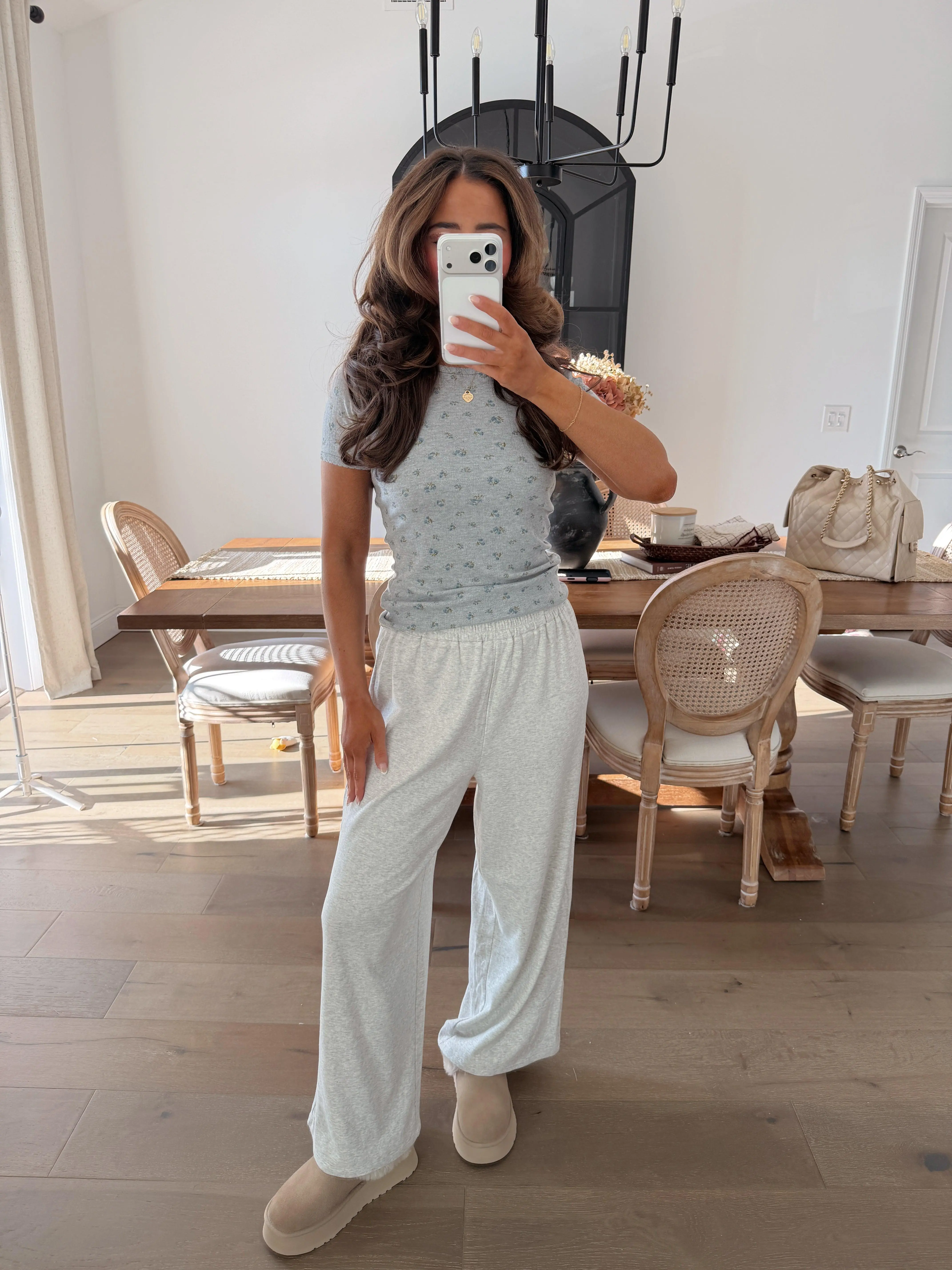 Heather Grey Knit Lounge Pants (can’t restock)