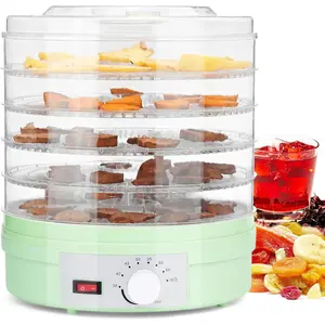 Compact Food Dehydrator Household Dryer for Fruits Vegetables Tea Seafood and Dried Snacks