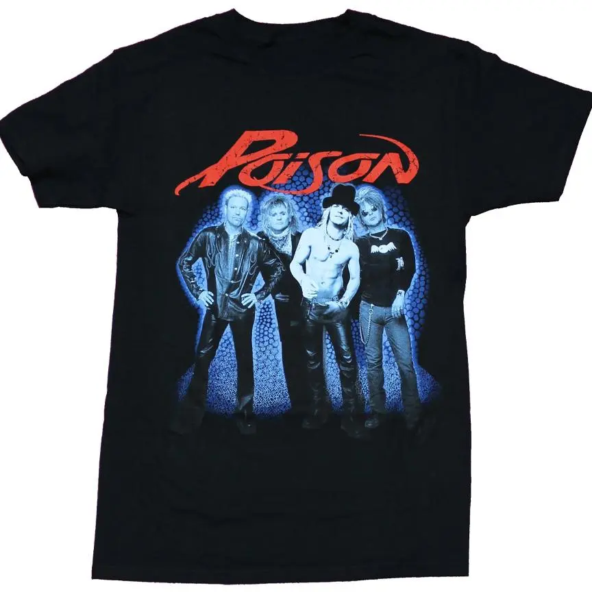 Poison Band Unisex T-Shirt, Vintage Band Tee Style Cotton Tee HY7341
