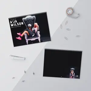 Ajja Willson 22 Basketball Wall - Desk Calendar 2026, MVP Basketball 2026 Calendar, Best Gift For Him, Home Decor