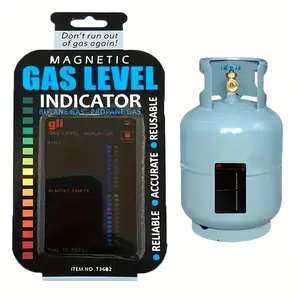 Set of 2 Reusable Gas Level Indicator – Magnetic Attachment, for Propane Tank Level Detection