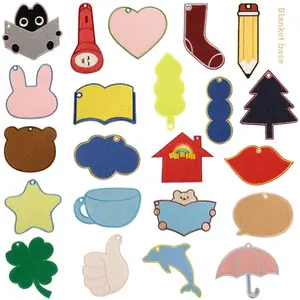 10pcs Colorful Embroidered Patches DIY for Clothes Hats Bags, Vintage Sew-on Badges for Repair or Decoration