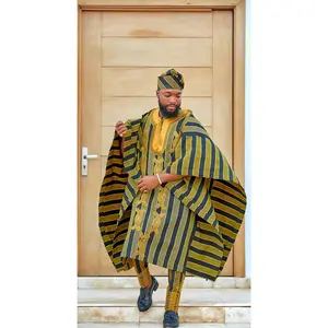 MG Prestige 3 Piece Yoruba Agbada Traditional Clothing AGP14