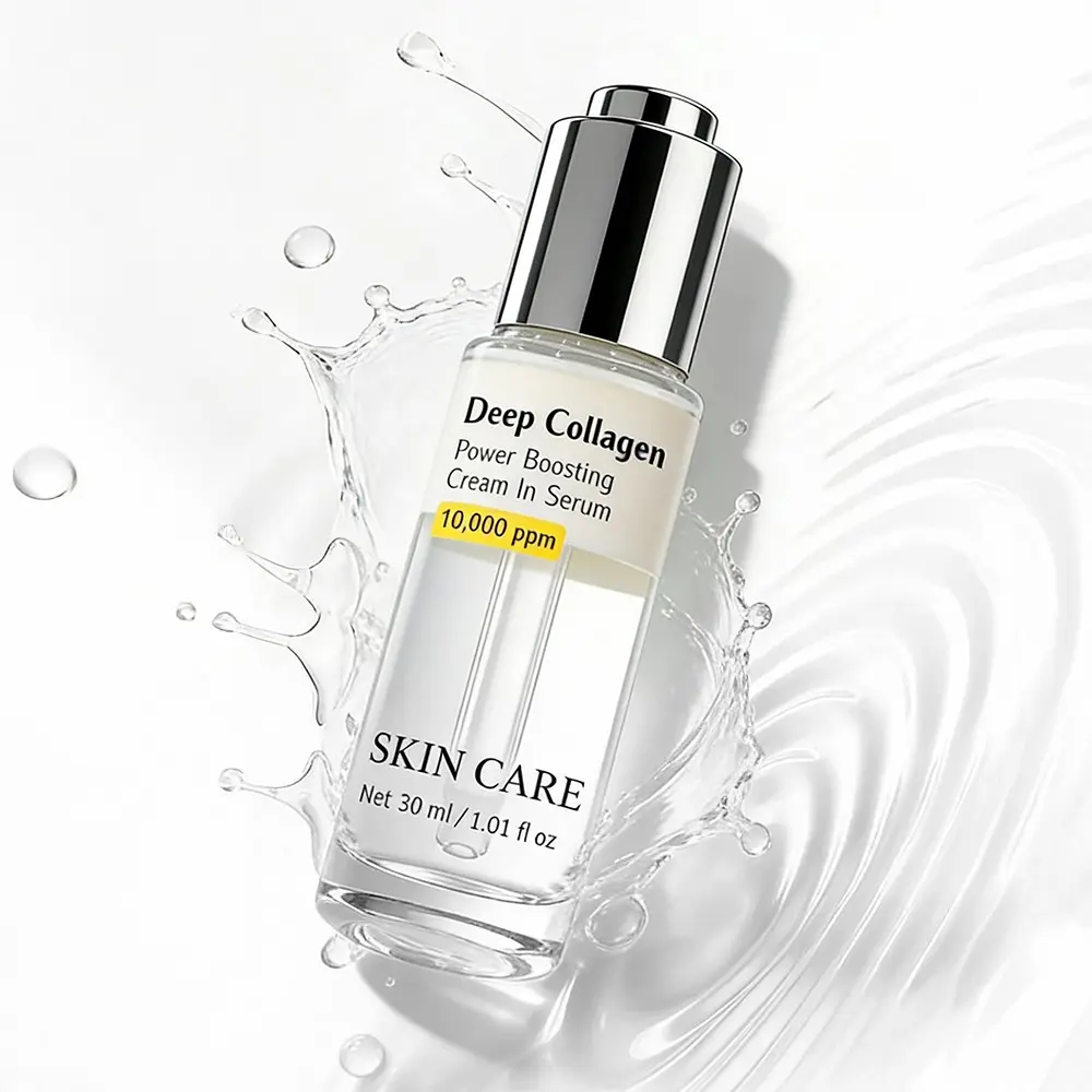 New Deep Collagen Anti-Wrinkle Serum, Hydrating Layered Moisturizer, Moisturizing Anti Aging, Improves Skin Elasticity, Reduces Fine Lines, Tightening & Firming, Firm Anti Aging, Collagen Peptide Serum, Collagen Serum Treatment