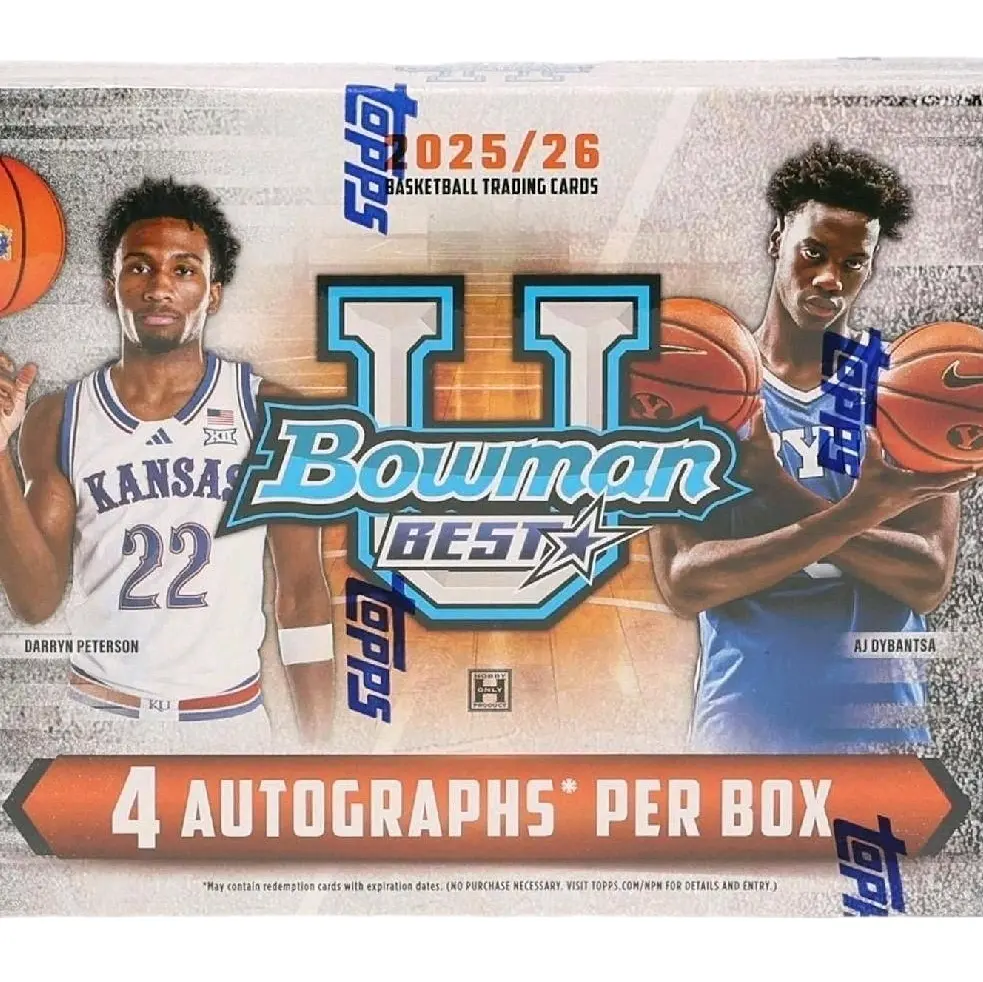 (1) 2025/26 Bowman Best U Basketball Box--(See description/pictures for more details). Sports Trading Cards Box/Pack