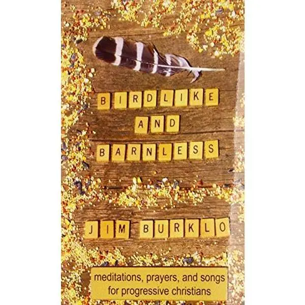 USED Book - Birdlike and Barnless: Meditations, Prayers and Songs for Progressive Christians by Jim Burklo (Paperback) - english
