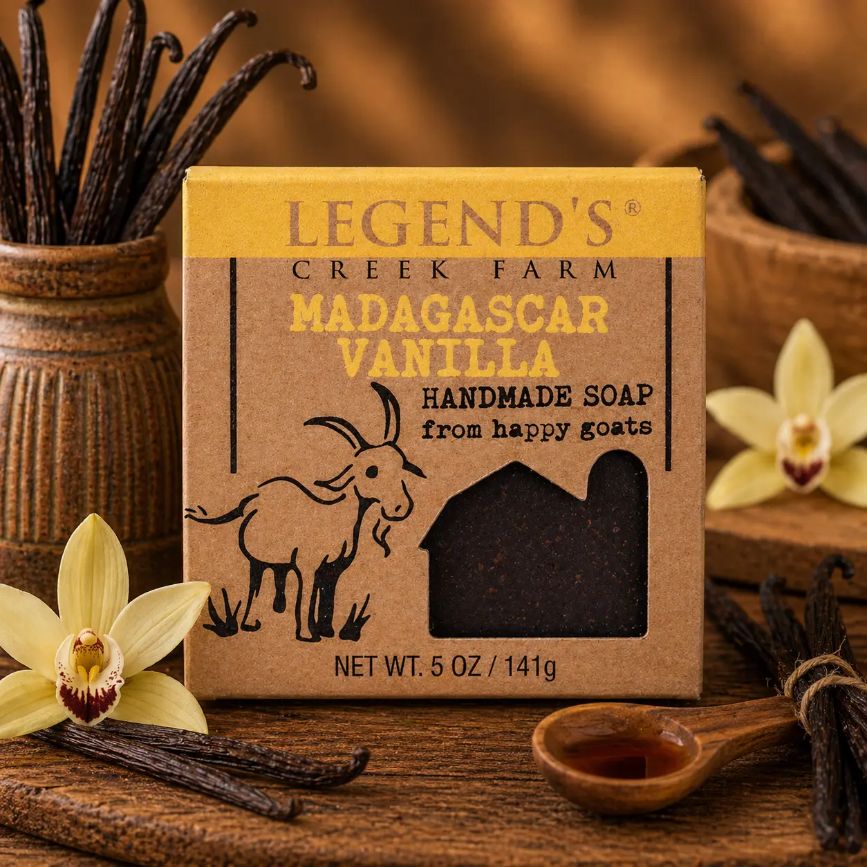 Madagascar Vanilla Goat Milk Soap