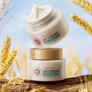 Oatmeal Facial Moisturizing Cream, Deep Hydration Face Lotion, Nourishing Skin Care, Long-Lasting Moisture, Ideal for Dry Skin