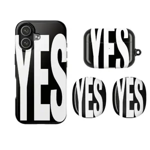 Yes No Case Combo For Iphone, Airpods & Airpods Max, Yes And No Case Cover For iPhone 17-11, Airpods 1 2 3 4, Airpods Pro 1 2 3 And Airpods Max