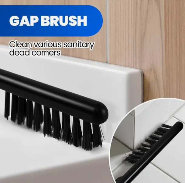 2 in 1 Toilet Brush and Plunger Set, Extended Handle Plunger,Toilet Bowl Brush P