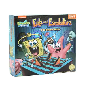 Nickelodeon Spongebob SquarePants Eels and Escalators The Board Game Nickelodeon Spongebob SquarePants Eels and Escalators The Board Game