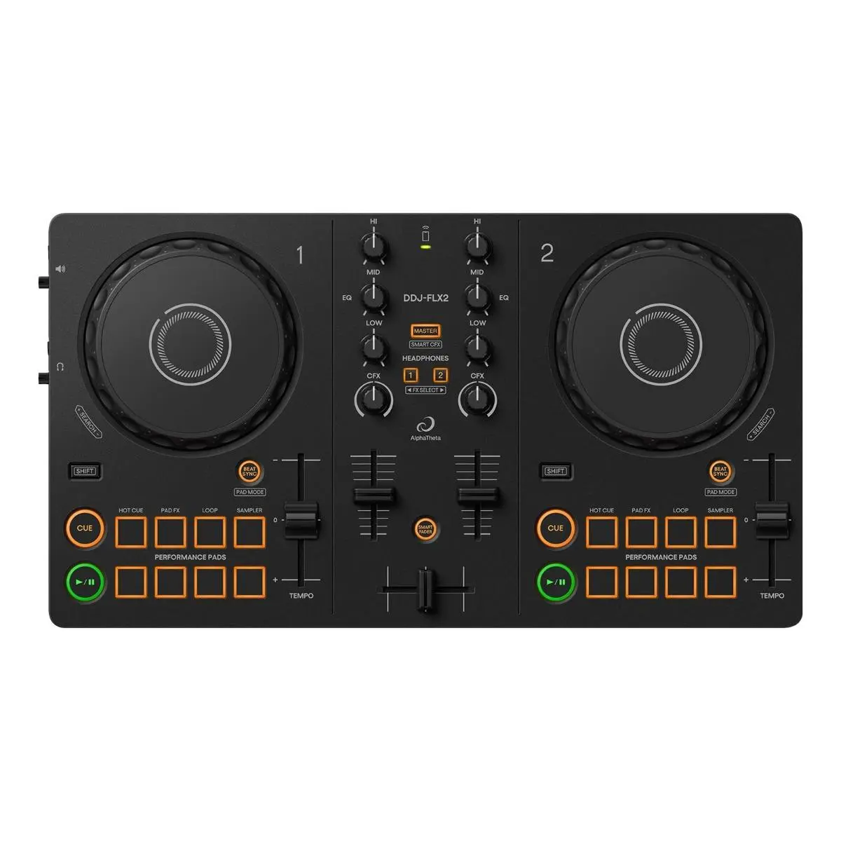 AlphaTheta DDJ-FLX2 Compact 2-Channel DJ Controller AlphaTheta DDJ-FLX2 Compact 2-Channel DJ Controller
