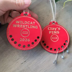 Wrestling Pin Keychain