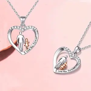 Fashion elegant noble flamingo simple match necklace for family and friends birthday mother's day Christmas gift