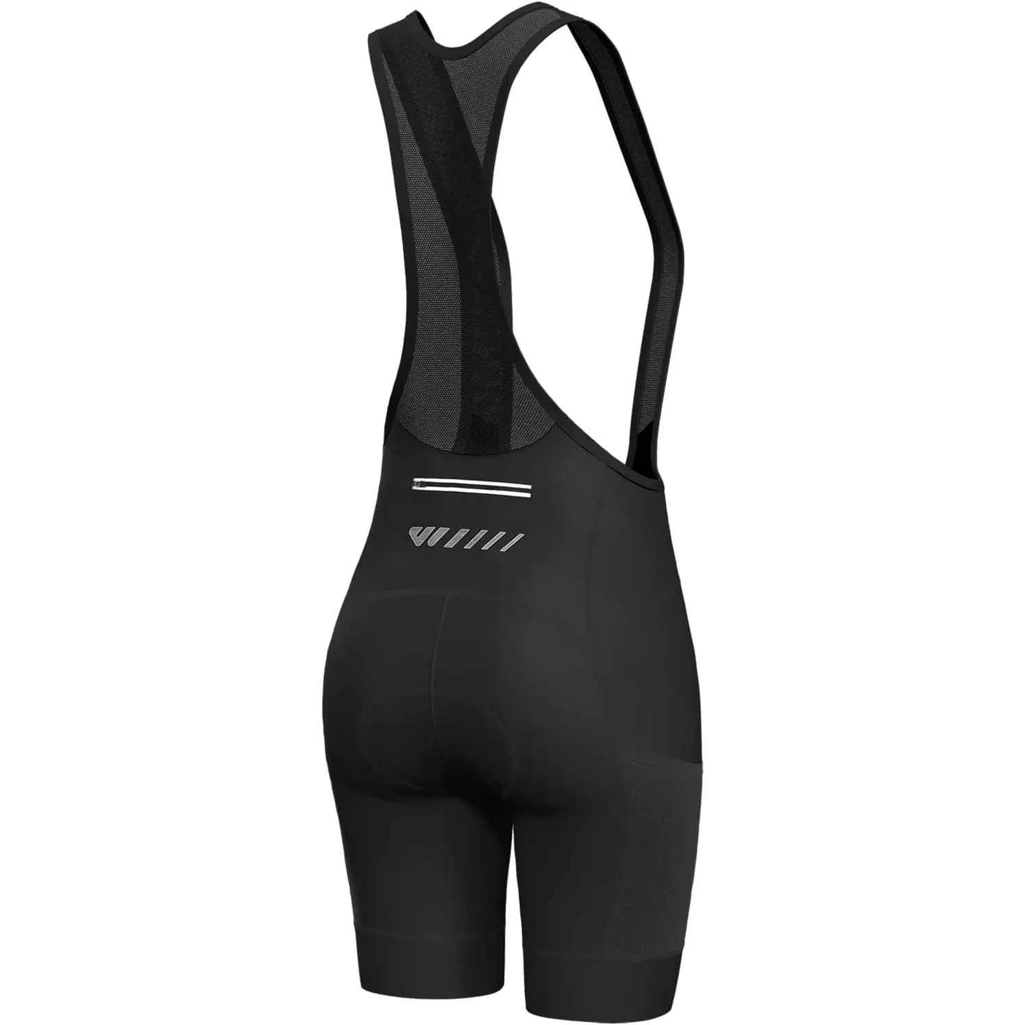 Wulibike Women's Cycling Bibs - Body-Hugger Sportswear Clothing with 4D Padding, Mesh Pockets, Anti-Slip Leg Grippers, Breathable Nylon-Spandex Fabric for Long Rides