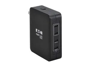 Eaton 4-Port 145W USB-C GaN Charger for Laptops, Tablets and Smartphones | U280-W04-145C4G