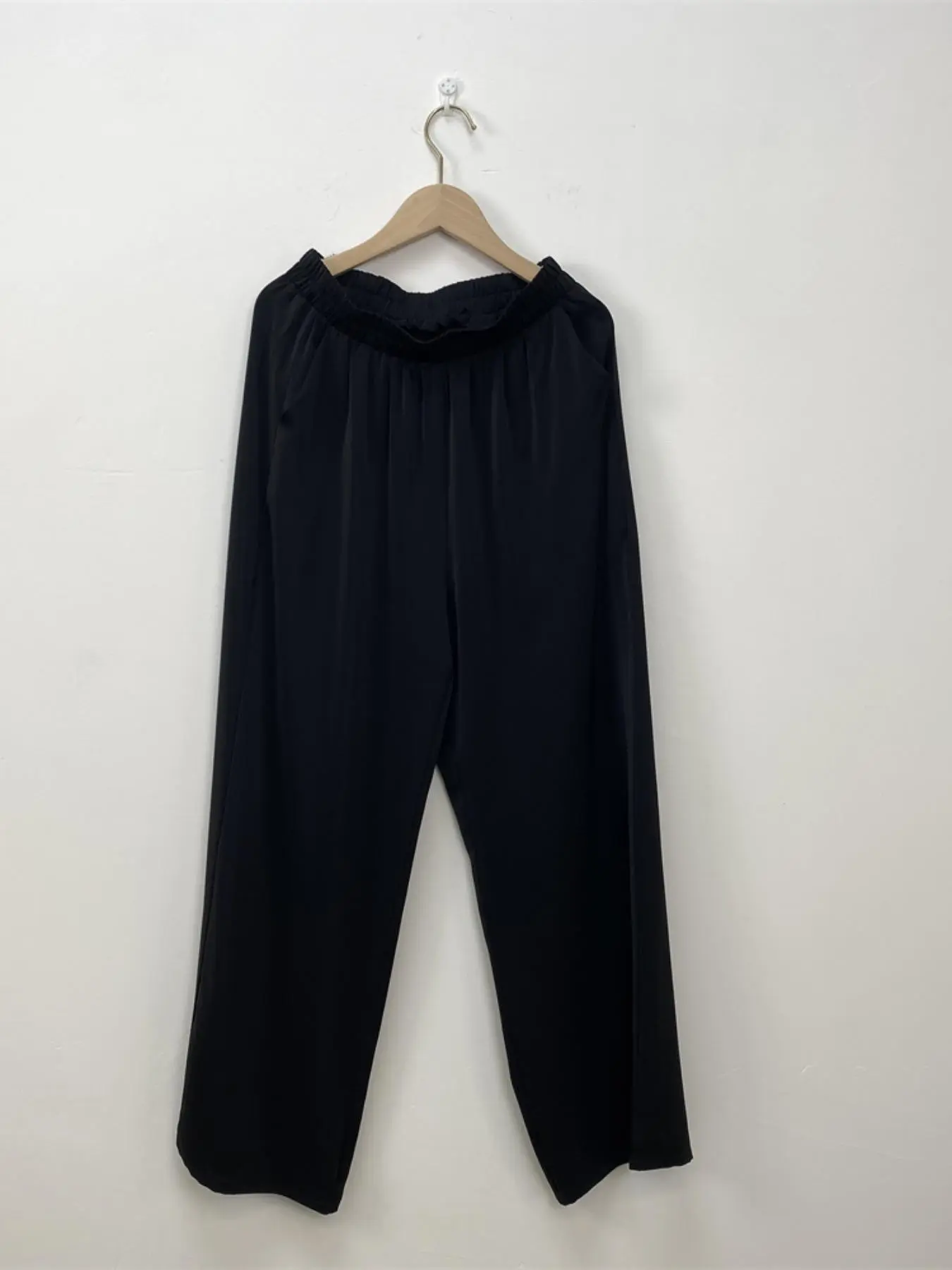 Women's Solid Color Palazzo Pants, Loose palazzo pants, Slouchy Palazzo Pants, Elegant Comfy Wide Leg Trousers for Daily Wear, Casual Work Pants, Ladies Bottoms for All Seasons, Casual Fashion Pants