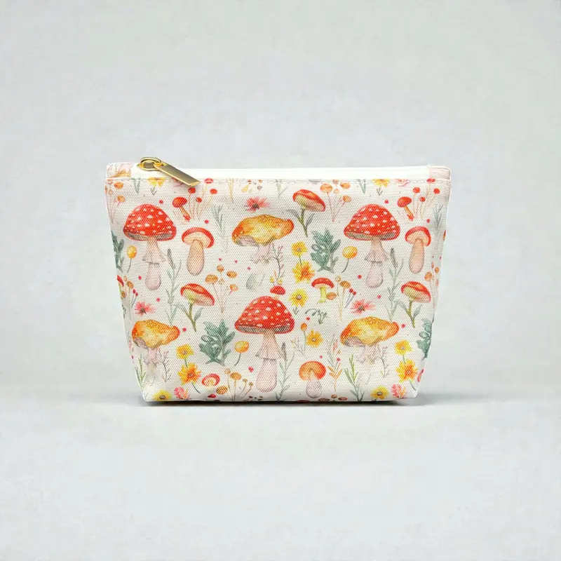 MEE MEE Makeup Bag Smell Proof Cosmetic Pouch Airtight Zipper Storage Odorless Travel Essentials Case Small Size Medicine Box