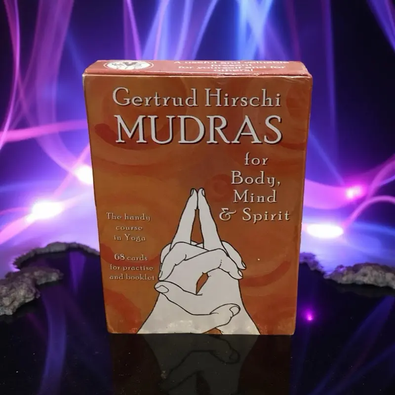 Gertrud Hirschi Mudras Cards for Body Mind & Spirit 68 Cards for Practice and Booklet Yoga Hand Course