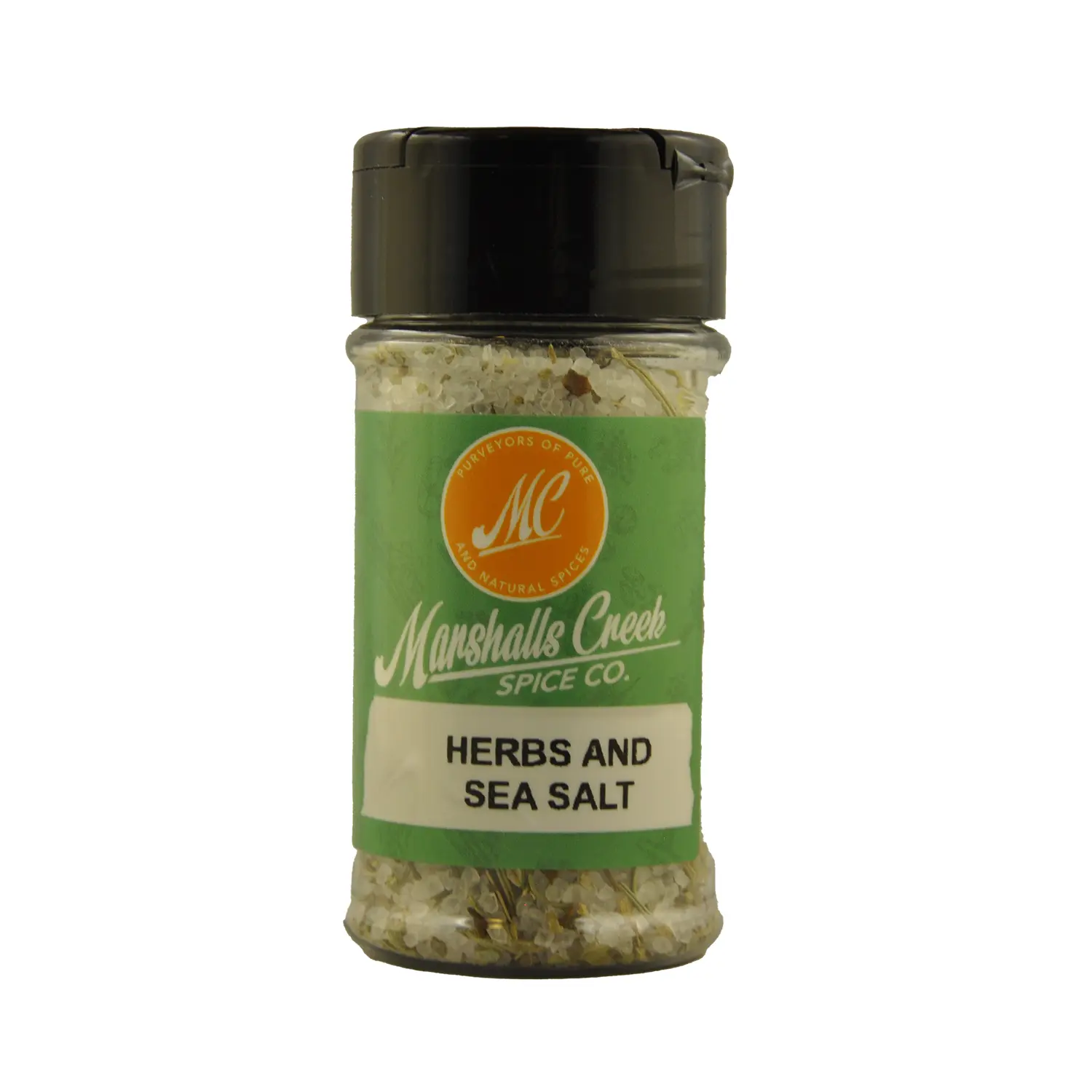 Marshalls Creek Mini Spices, Herbs And Sea Salt Flavor Seasoning Jar