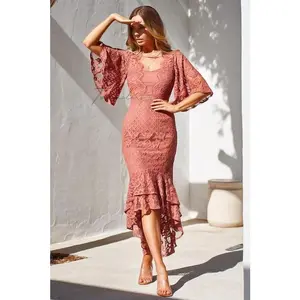 Reyna Dress - Mauve