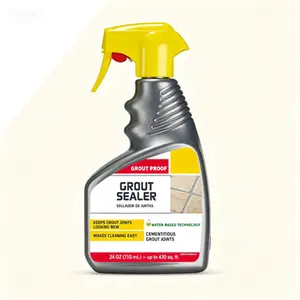 Professional Multi-Surface Grout Sealer Spray for Tile and Stone, 24 oz, Eco-Friendly and Non-Toxic Formula, Grout Sealer for Floors and Walls, Easy to Apply with Durable Protection, Waterproof Grout Sealant for Showers, Kitchens, and Bathrooms