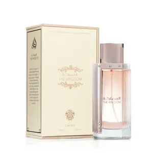 Lattafa The Kingdom Eau De Parfum Spray for Women, 3.4 Ounce - Long Lasting