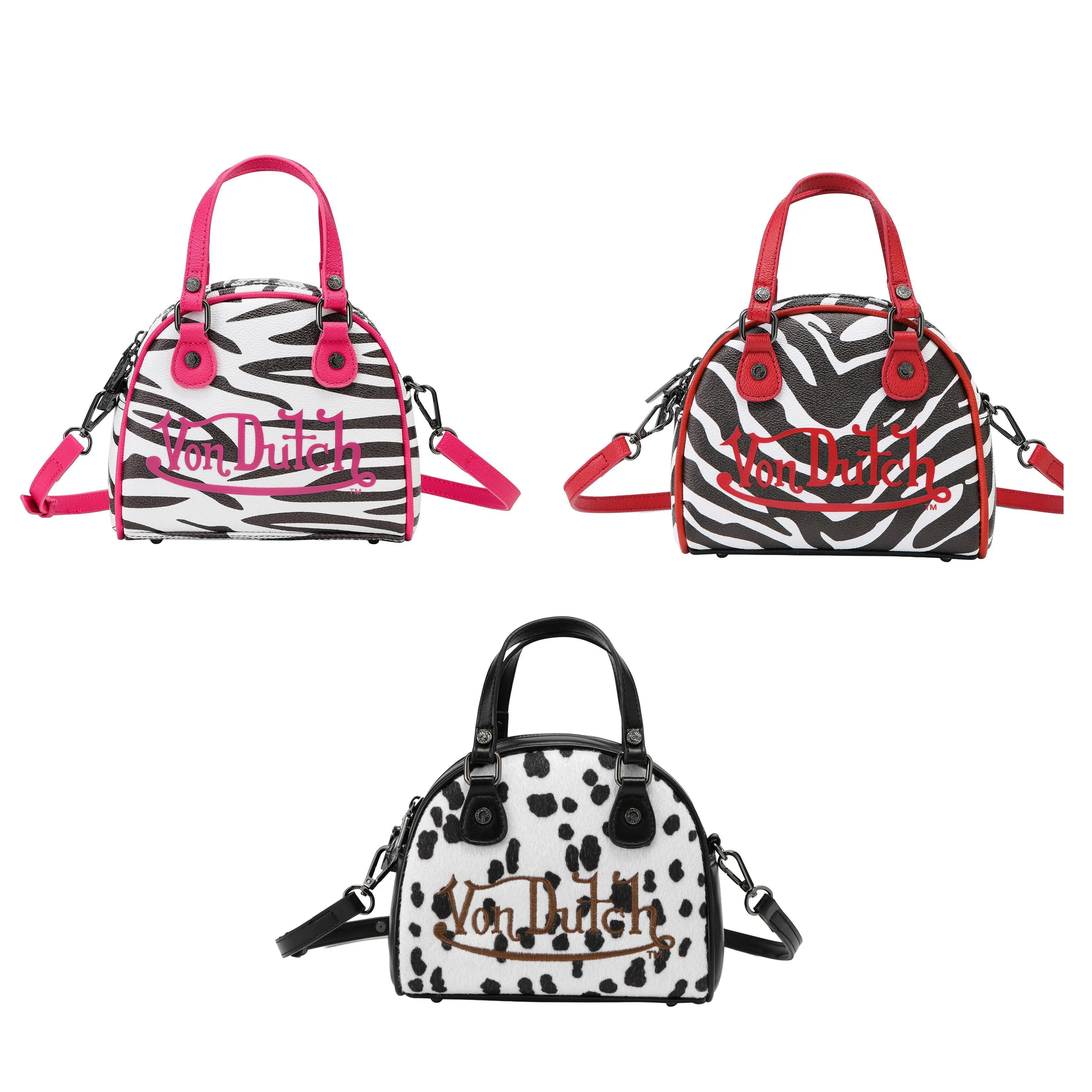 Von Dutch "Animal Print" Bowling Bags - Core Collection