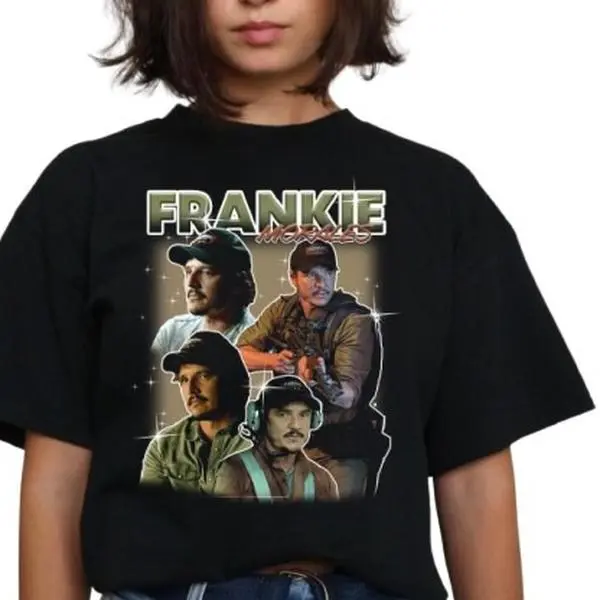 Pedro Pascal Band Tee Featuring Triple Frontier Shirt By Francisco Morales Tshirt Cotton Fit