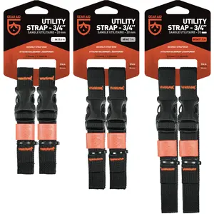 Gear Aid 3/4" Wide Gear Organizing Utility Straps - Black