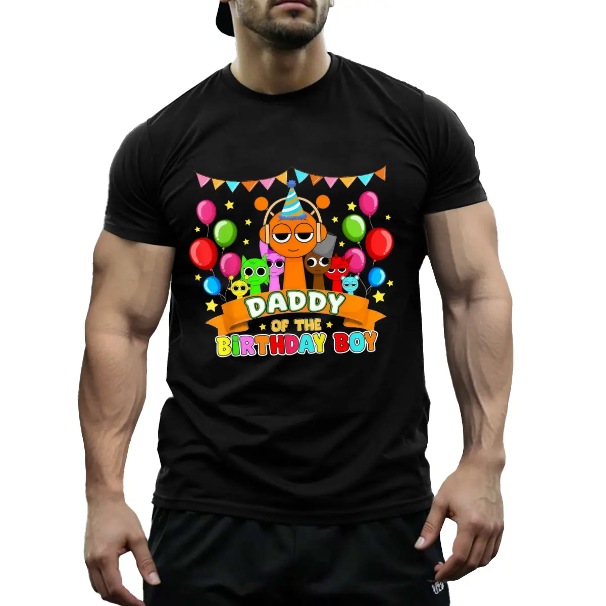 Sprunki Birthday Mommy Of The Birthday Boy Sprunki Birthday T-Shirt Hoodie.jpg