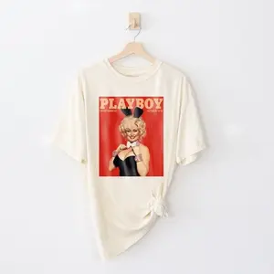 Dolly Parton Playboy Entertainment Magazine Graphic T-Shirt