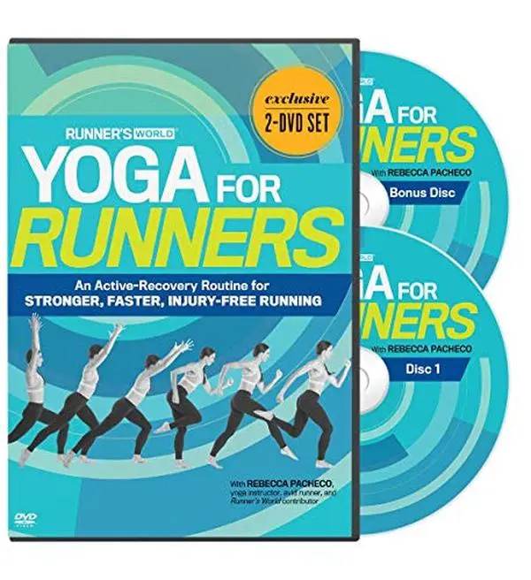 USED Book - Runner's World Yoga For Runners DVD: An Active-Recovery Routine for Stronger, Faster, Injury-Free Running (Unknown)