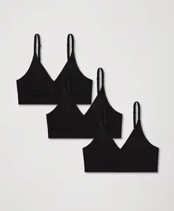 Women's Organic Everyday Classic T-Shirt Bra 3-Pack
