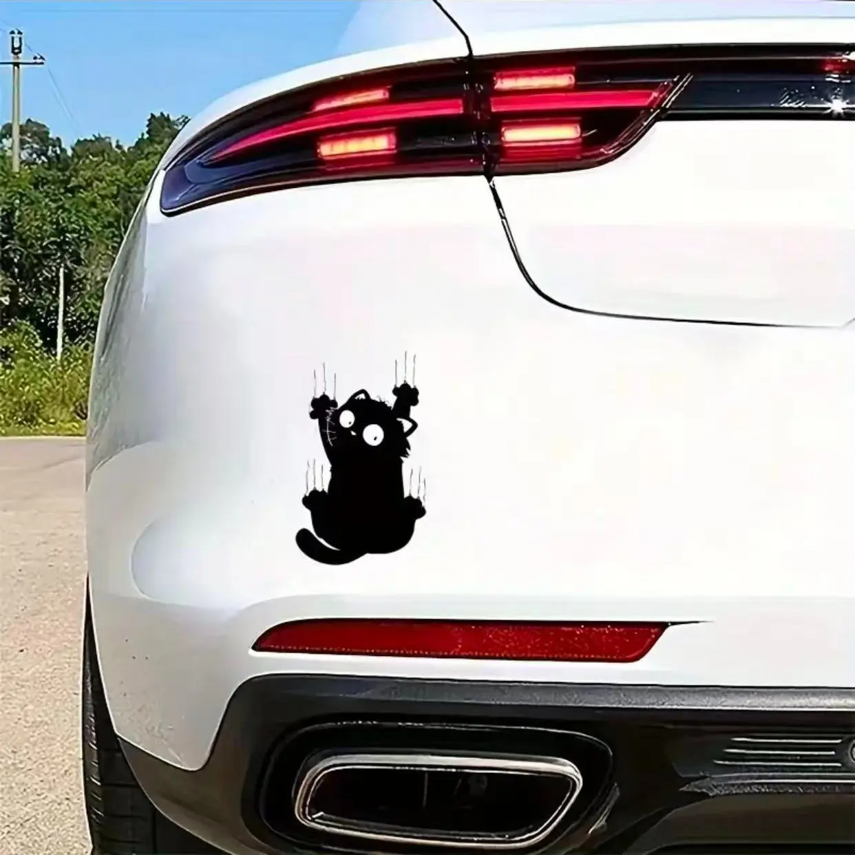 Stickerwell Cat Anti-Slip Waterproof Car Window Sticker, Suitable for Suv Truck and Car, Fashion Design, Chris Matthew's Favorite Pattern
