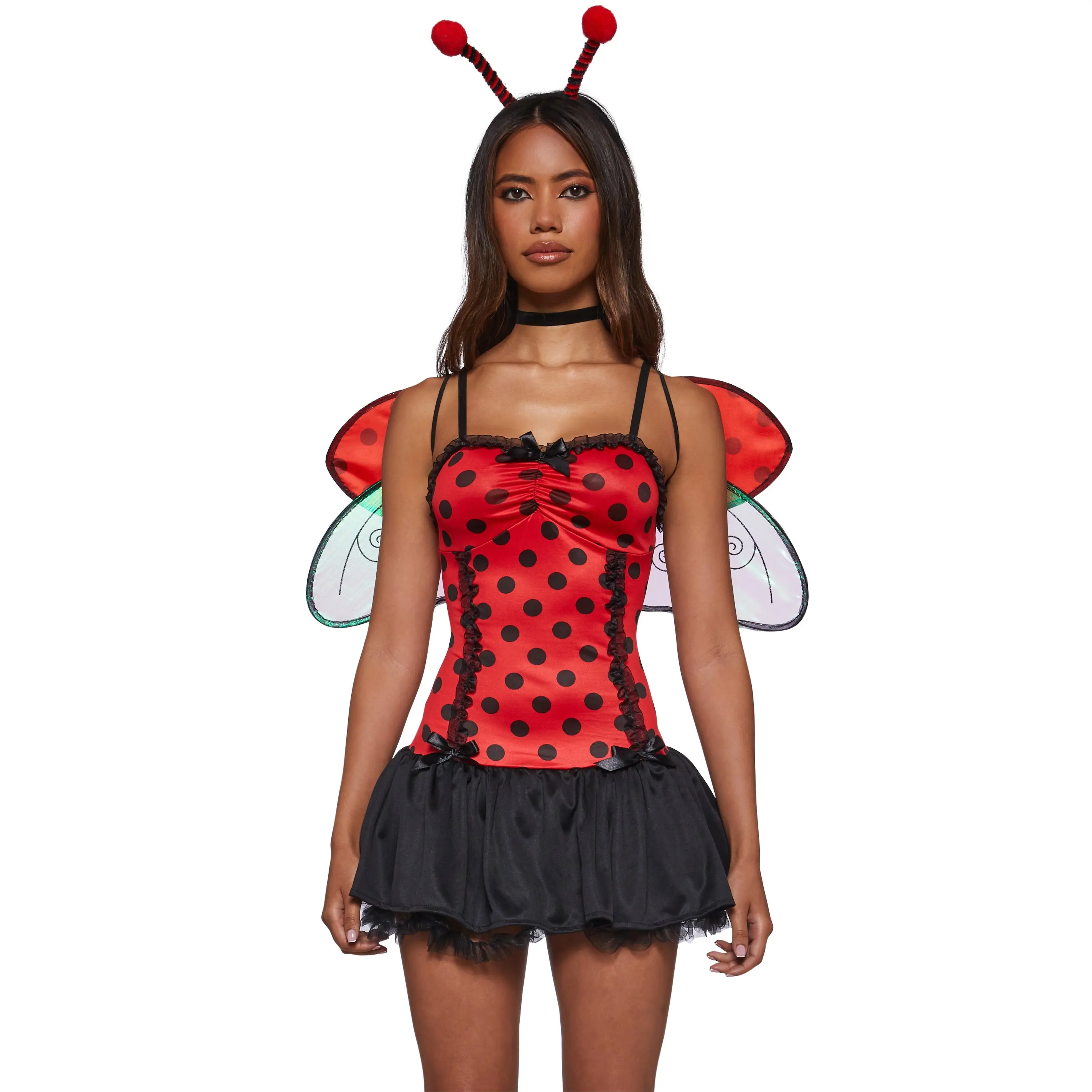 Y2K Ladybug Mini Dress Costume Y2K Ladybug Mini Dress Costume