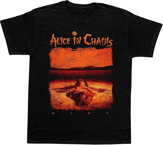 Alice In Chains Dirt Tour Concert T-Shirt Unisex Round Neck Outdoor