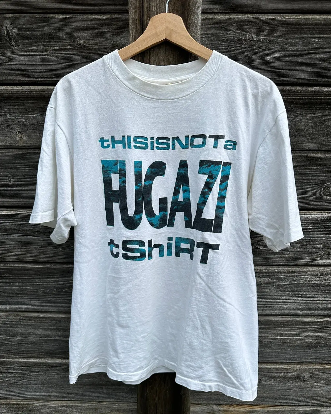 fugazi tHISisNOTa FUGAZI tShIRT Tシャツ
