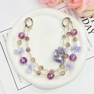 Fortune Cat Style Bag Charm,Delicate Handbag Pendant Accessory for Women,Detachable,Pretty Easter Basket Gift for Girls & Women,Ideal Birthday Gift