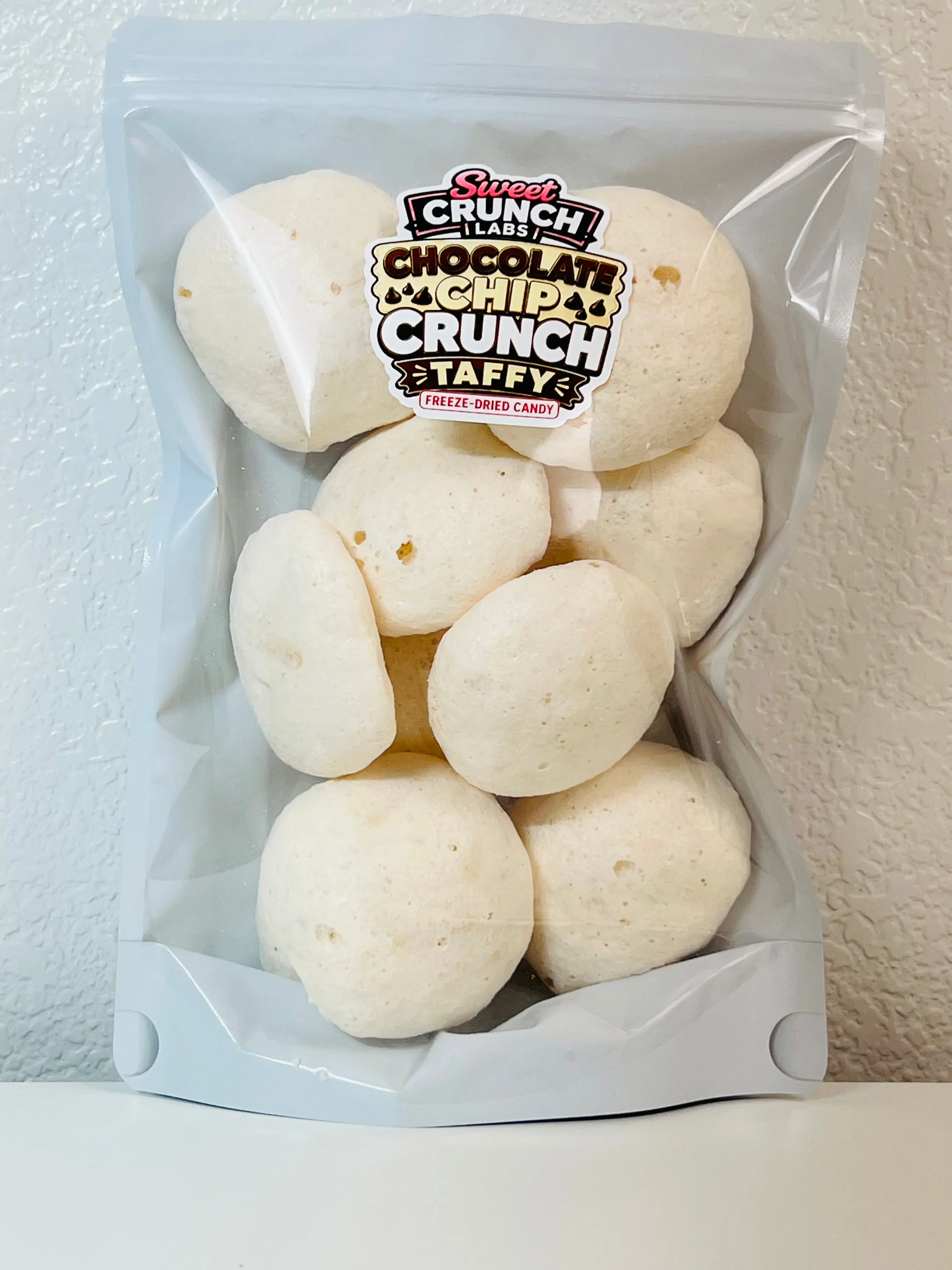 Chocolate Chip Crunch Taffy | Freeze-Dried Candy