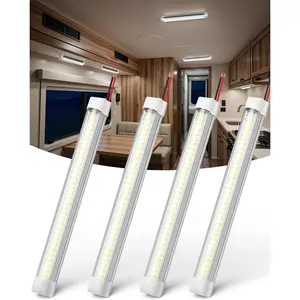 12v LED Interior Light,Super Bright 12v LED Interior Light, Interior Light Bar for RV Caravan Motorhome Enclosed Cargo  Camper  Lorry Van Boat