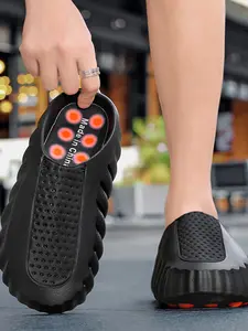 Hole Shoes Bestseller Massage Particles Eva Toe Outdoor Casual Sports Slippers Couple Style, Comfortable and Durable Design
