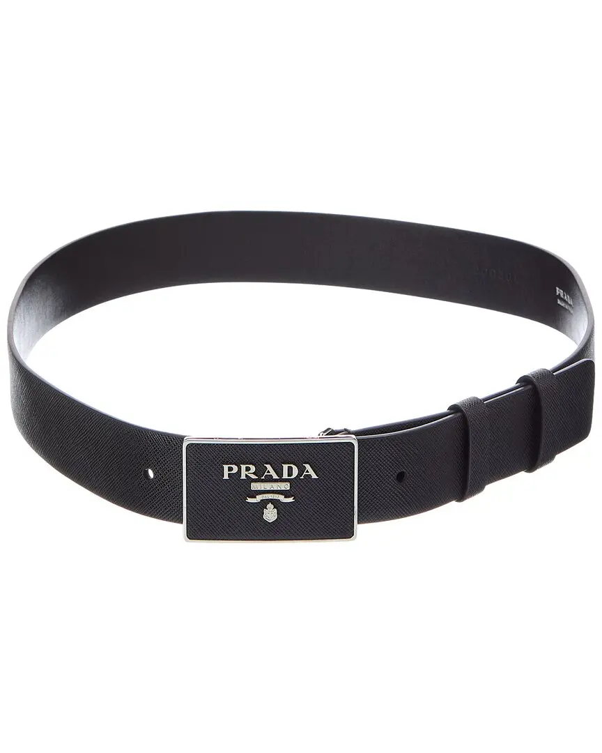 Prada Saffiano Leather Belt